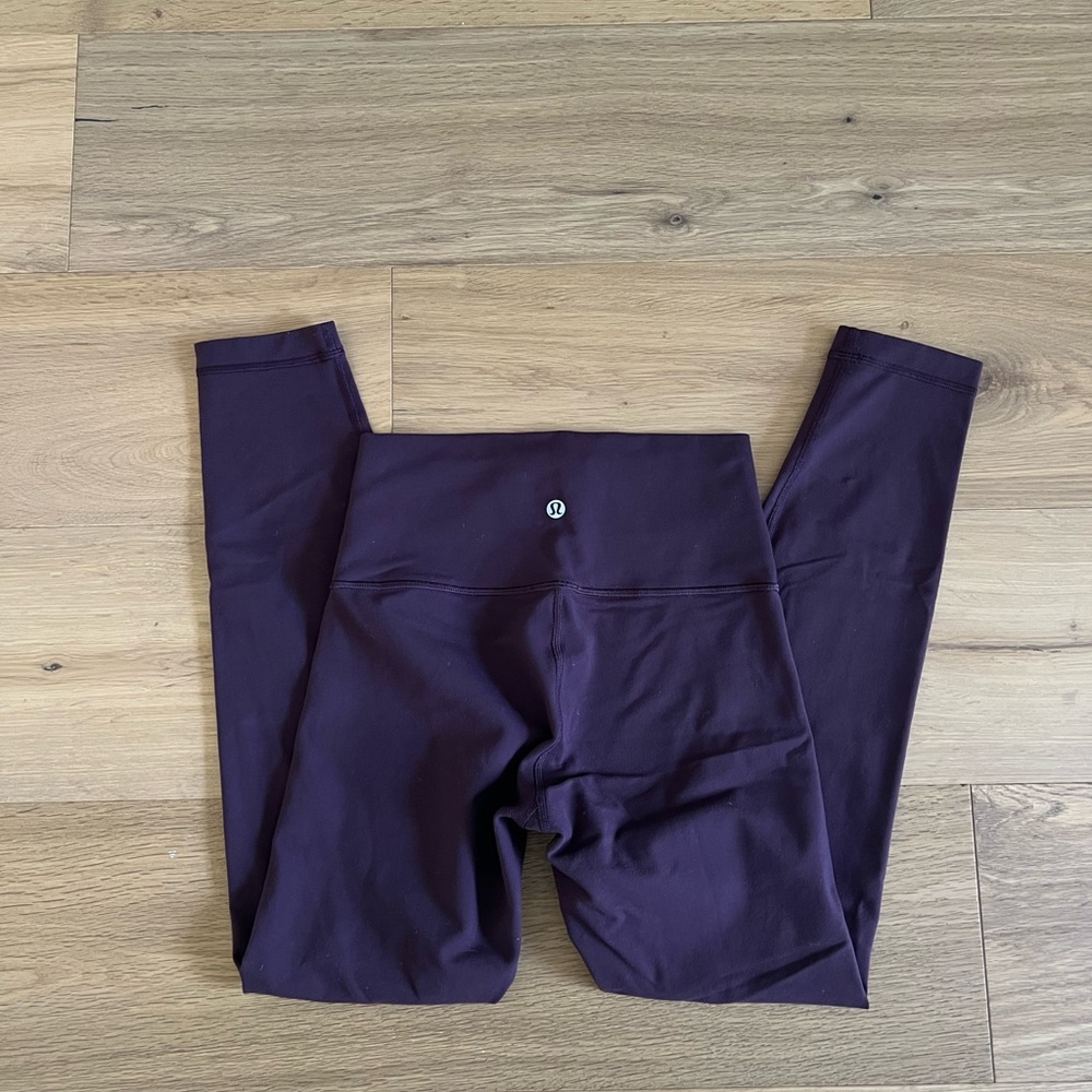 Lululemon Wunder Under High-Rise Tight 25”, purple, 4